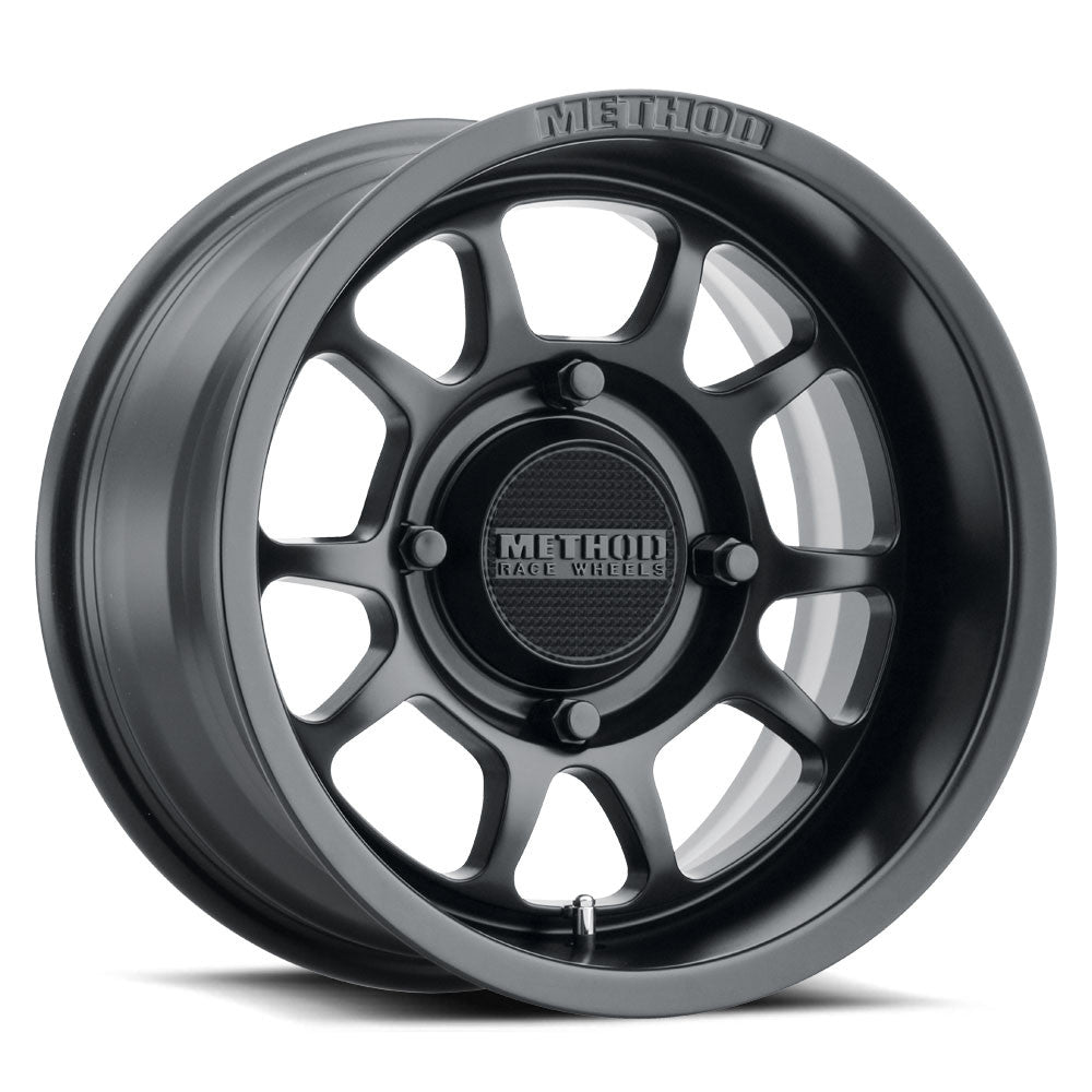 Method MR409 Bead Grip 15x10 / 5+5/0mm Offset / 6 x 139.7 / 78.3mm CB Matte Black Wheel - MR40951060555