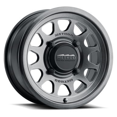 Method MR414 Bead Grip 15x10 / 6+4/25mm Offset / 4x136 / 106mm CB Graphite Wheel - MR414510471264