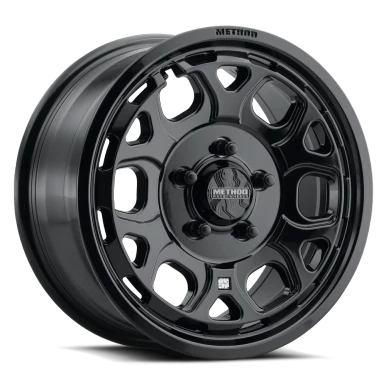 Method MR416 Bead Grip 15x7 / 6x5.5 / 74mm Offset / 78.30mm CB - Gloss Black Wheel - MR416570601366