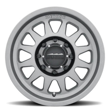 Method MR704 HD 17x9 18mm Offset 8x170 130.81mm CB Titanium Wheel - MR70479087818H