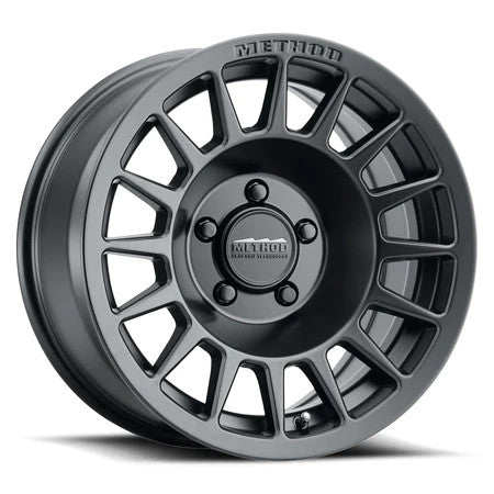 Method MR707 Bead Grip 17x8.5 / 38mm Offset / 5x4.5 BP / 73mm CB / 6.24in BS Matte Black Wheel - MR70778512538