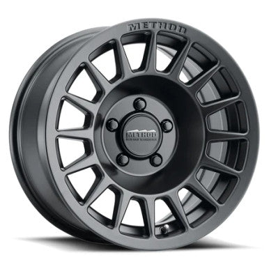 Method MR707 Bead Grip 17x8.5 / 38mm Offset / 5x4.5 BP / 73mm CB / 6.24in BS Matte Black Wheel - MR70778512538