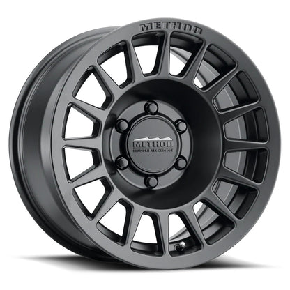 Method MR707 Bead Grip 18x8.5 / +38mm Offset / 5x120 BP / 64.25mm CB / 6.2in BS Matte Black Wheel - MR70788552538