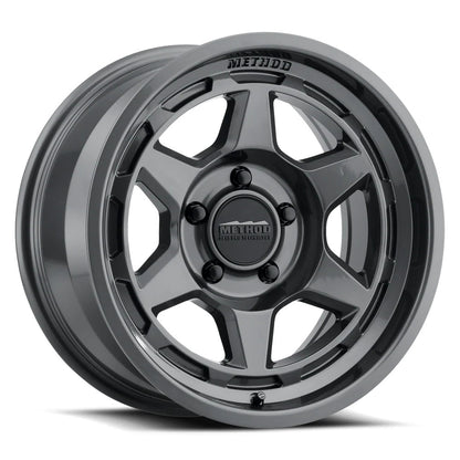 Method MR708 17x9 / -38mm Offset / 5x5 / 71.5mm CB - Gloss Titanium - MR70879050838N