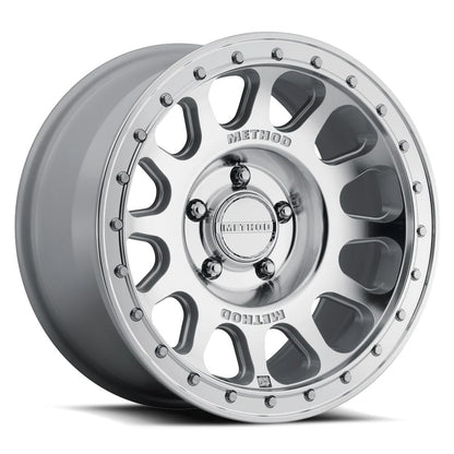 Method MR709 HD Bead Grip 17x 8.5in / ET0 / 5x5 BP / 71.5mm Bore - Machined Wheel - MR70978550300H