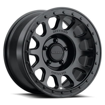 Method MR709 HD Bead Grip 17x 8.5in / ET0 / 5x5 BP / 71.5mm Bore - Black Wheel - MR70978550500H