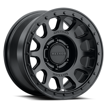 Method MR709 HD Bead Grip 17x 8.5in / ET0 / 6x5.5 BP / 106.25mm Bore - Black Wheel - MR70978560500H