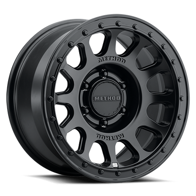 Method MR709 HD Bead Grip 17x 8.5in / ET0 / 6x5.5 BP / 106.25mm Bore - Black Wheel - MR70978560500H