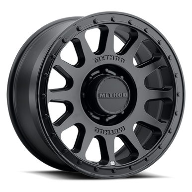 Method MR709 HD Bead Grip 18x 9in / ET12 / 8x6.5 BP / 121.3mm Bore - Black Wheel - MR70989080512H