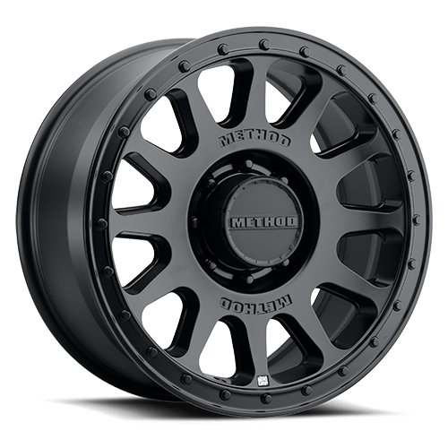 Method MR709 HD Bead Grip 18x 9in / ET12 / 8x180 BP / 124.1mm Bore - Black Wheel - MR70989088512H