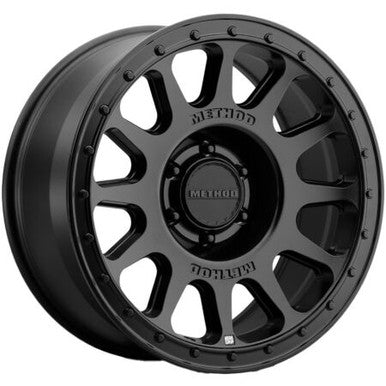 Method MR709 HD Bead Grip 18x 9in / ET12 / 6x5.5 BP / 106.25mm Bore - Black Wheel - MR70989060512H