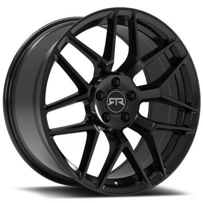 Method RTR Tech 7 20x10.5 +45mm Offset 5x114.3 70.5mm CB - Gloss Black Wheel - RTRT7205121345