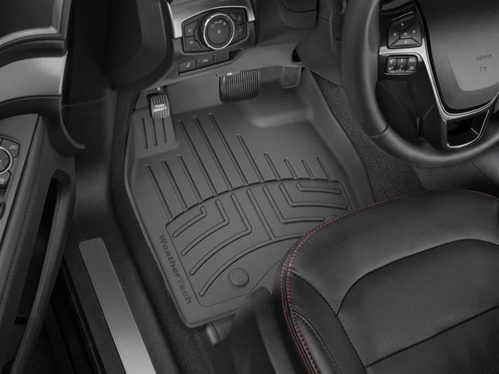 WeatherTech 2022+ Toyota Tundra Crewmax (incl. Hybrid) Front FloorLiner HP - Black - 4417081IM