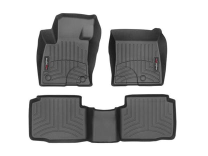 WeatherTech 2020+ Ford Escape Front and Rear FloorLiner - Black - 441587-1-2