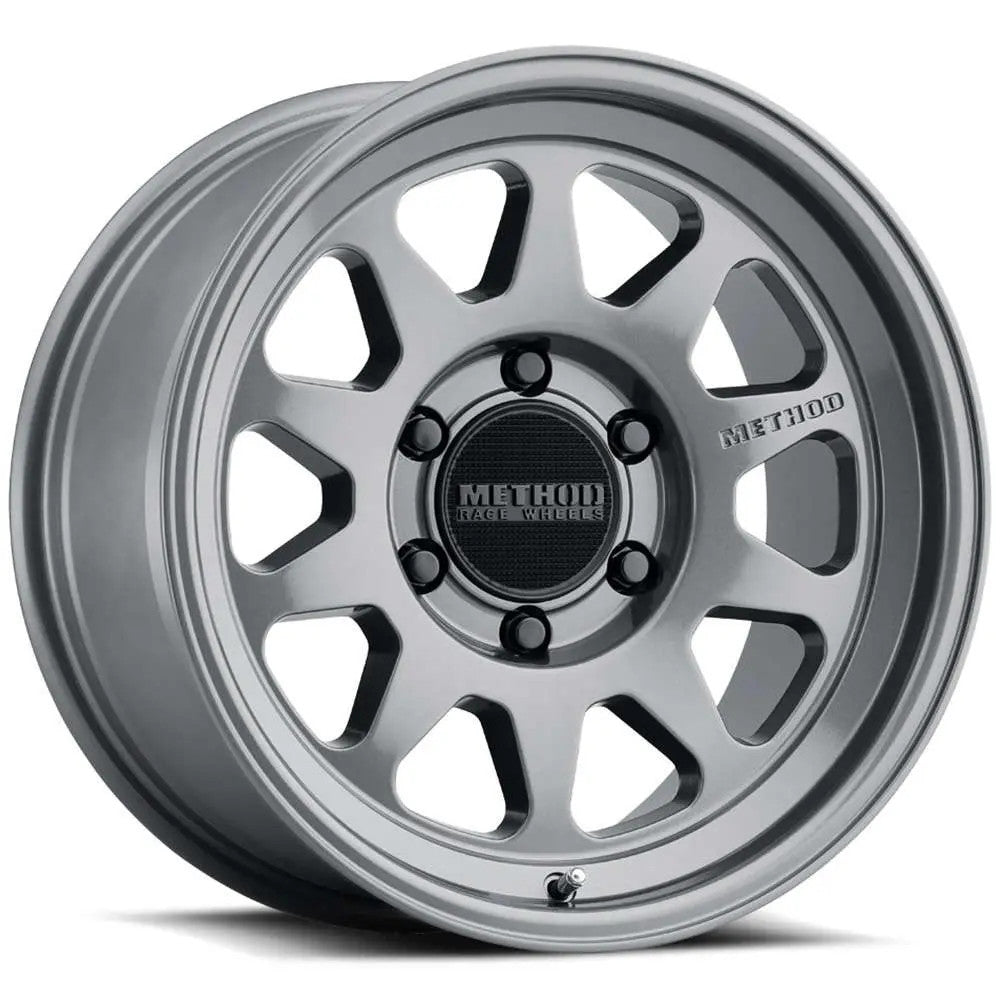 Method MR316 17x8 25mm Offset 6x5.5 106.25mm CB Gloss Titanium Wheel - MR31678060825