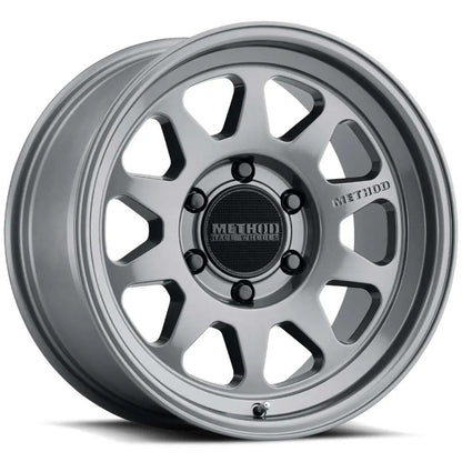 Method MR316 17x8 25mm Offset 6x5.5 106.25mm CB Gloss Titanium Wheel - MR31678060825