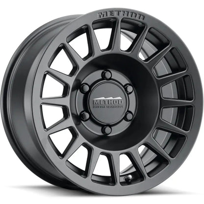 Method MR707 Bead Grip 17x8.5 0mm Offset 6x135 BP 87mm CB 4.72in BS Matte Black Wheel - MR70778516500