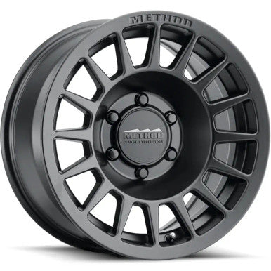 Method MR707 Bead Grip 17x8.5 0mm Offset 6x135 BP 87mm CB 4.72in BS Matte Black Wheel - MR70778516500