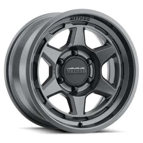 Method MR708 Bead Grip 17x8.5 0mm Offset 6x5.5 106.25mm Centerbore - Gloss Titanium - MR70878560800