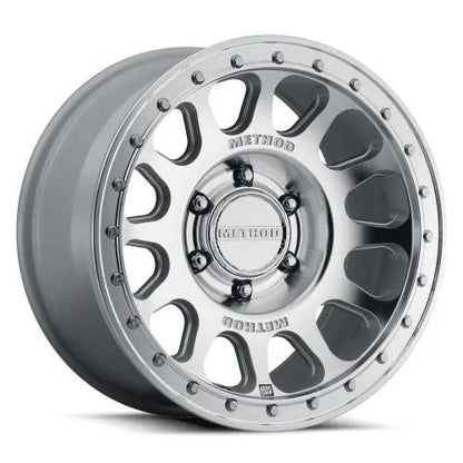 Method MR709 HD Bead Grip 17x 8.5in / ET0 / 6x5.5 BP / 106.25mm Bore - Machined Wheel - MR70978560300H