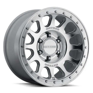 Method MR709 HD Bead Grip 17x 8.5in / ET0 / 6x5.5 BP / 106.25mm Bore - Machined Wheel - MR70978560300H