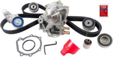 Gates Subaru 06-07 WRX & 04-10 STi & 05-09 LGT Timing Belt Component Kit w/ Water Pump (Timing Belt - TCKWP328