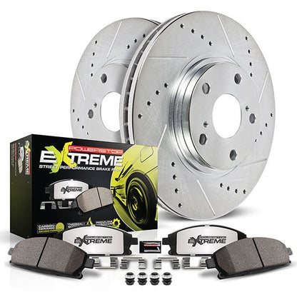 Power Stop 18-19 Dodge Durango Front & Rear Z26 Street Warrior Brake Kit - K5958-26