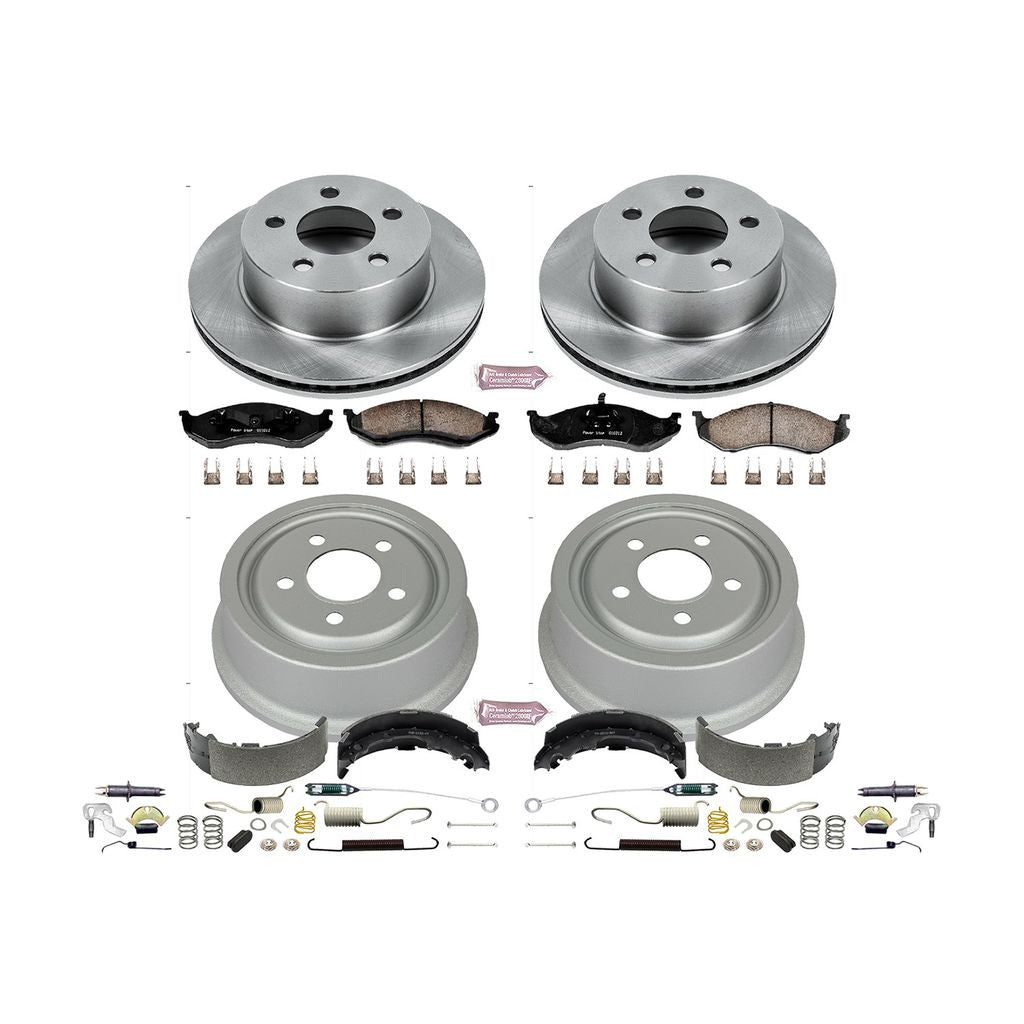 Power Stop 99-01 Jeep Cherokee Front & Rear Autospecialty Brake Kit - KOE15075DK