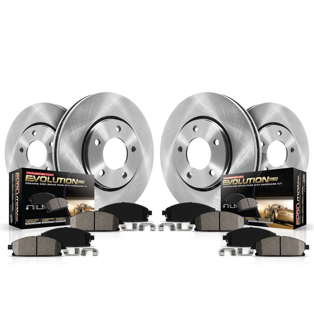 Power Stop 2009 Ford F-150 Front & Rear Autospecialty Brake Kit - KOE5335