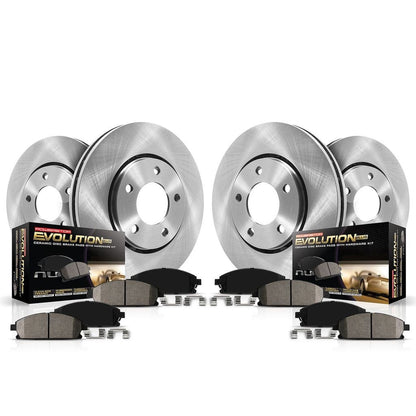 Power Stop 2009 Ford F-150 Front & Rear Autospecialty Brake Kit - KOE5335