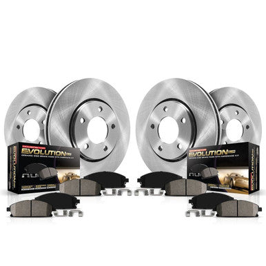 Power Stop 2009 Ford F-150 Front & Rear Autospecialty Brake Kit - KOE5335