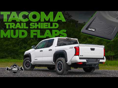 IAG Trail Shield® Adjustable Mud Flaps Front & Rear Set For 2024+ Toyota Tacoma
