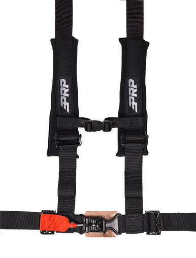 PRP 4.2 Harness with Latch / Link Lap Belt- Red - SB4.2LL-R