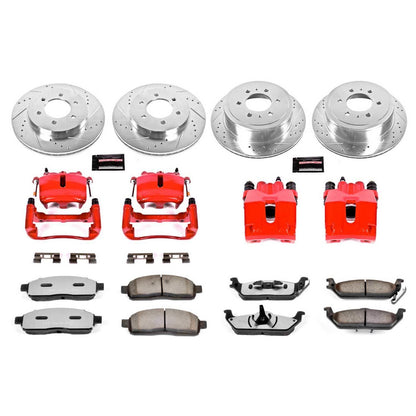 Power Stop 05-08 Ford F-150 Front & Rear Z36 Truck & Tow Kit w/Calipers - KC1944A-36