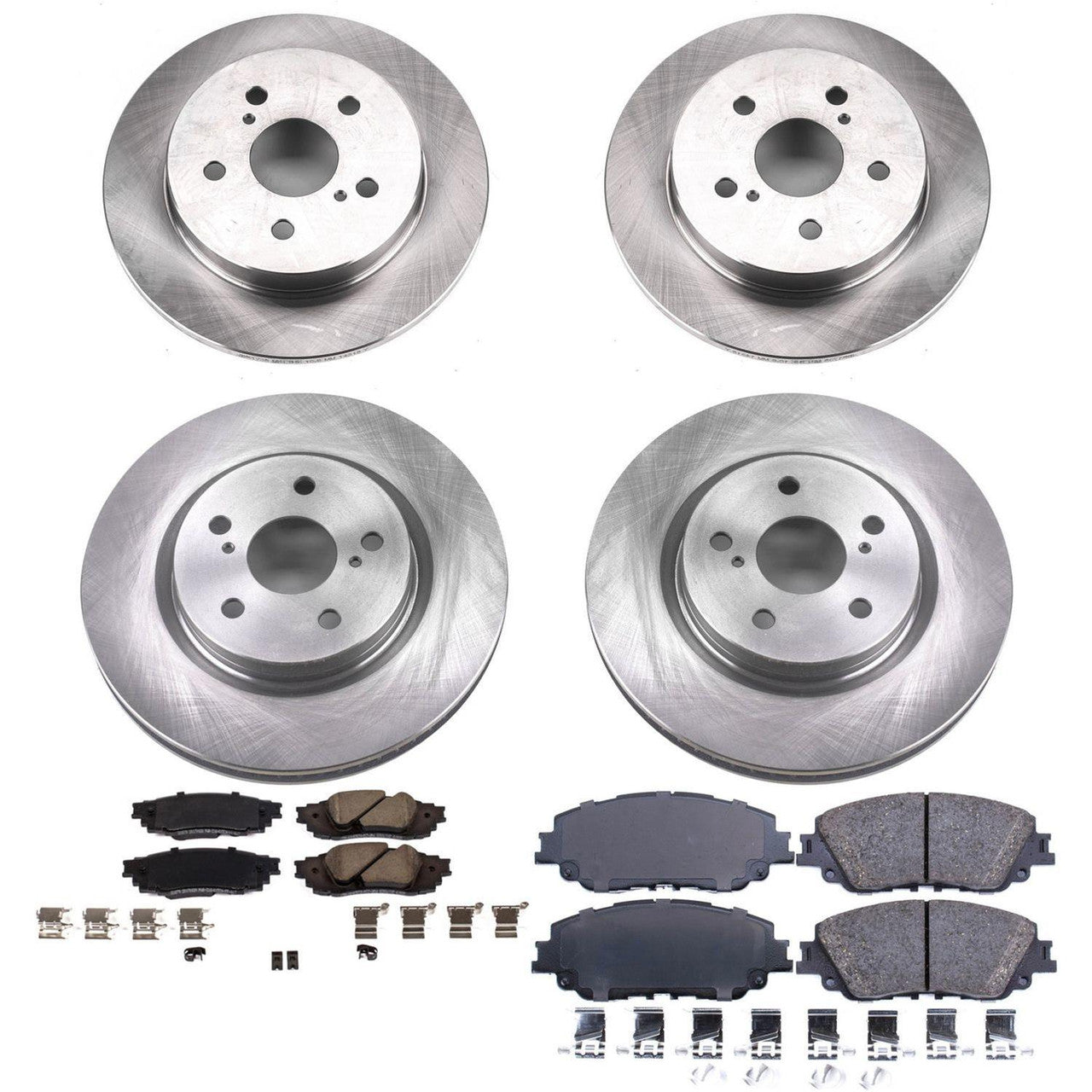 Power Stop 2019 Lexus ES350 Front & Rear Autospecialty Brake Kit - KOE8348