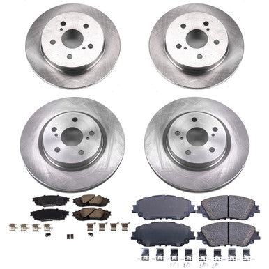 Power Stop 2019 Lexus ES350 Front & Rear Autospecialty Brake Kit - KOE8348