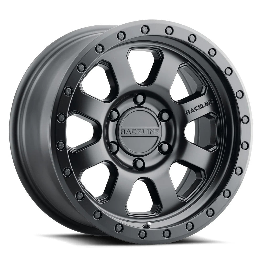 Raceline 959B Avenger 2.0 17x8.5in / 6x139.7 BP / 106.1mm Bore - Satin Black Wheel - 959B-78560-00