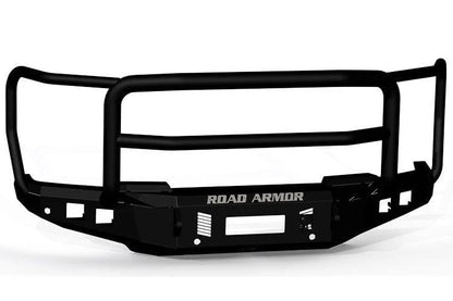 Road Armor 23-24 Ford F-250 Stealth Front Non-Winch Bumper Lonestar Guard - Texture Black - 6232F5B-NW