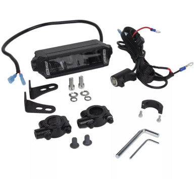 XK Glow Flex Strips 7 Color LED Accent Light Motorcycle/ATV Kit (10xCompact Pods + 8x10In) - XK034017