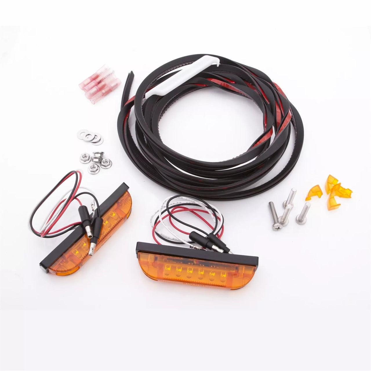 Bushwacker 99-18 Universal 2-Wire Led Marker Light Kit For Flat Style Flares - PK1-LT1-0001