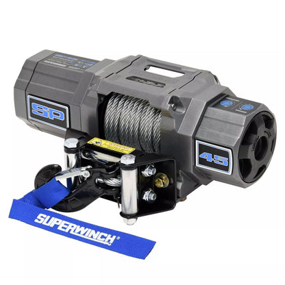Superwinch 4500 LBS 12V DC 15/64in x 40ft Steel Rope Roller Fairlead SP 45 Winch - 1145240