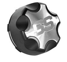 Raceline Center Cap - 4X137/156 - Satin Black w/Decal Pack - CPR-A13B-156D