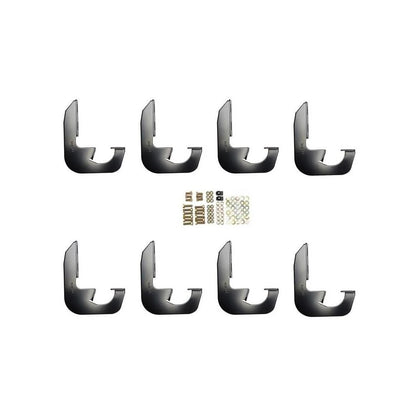 Westin 2004-2014 Ford F-150 SuperCab (Excl Heritage) Running Board Mount Kit - Black - 27-1525