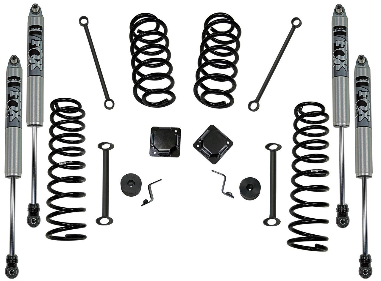 Superlift 20-24 Jeep Gladiator (No Mojave/Diesel) 2.5in. Lift Kit w/FOX 2.0 Shocks 4in. Dual Rate CS - K1031F