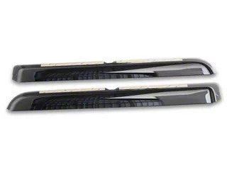 WeatherTech 23-24 Ford F-250/350/450/550 Front & Rear Side Window Deflectors - Dark Tint - 801025IM-81765IM